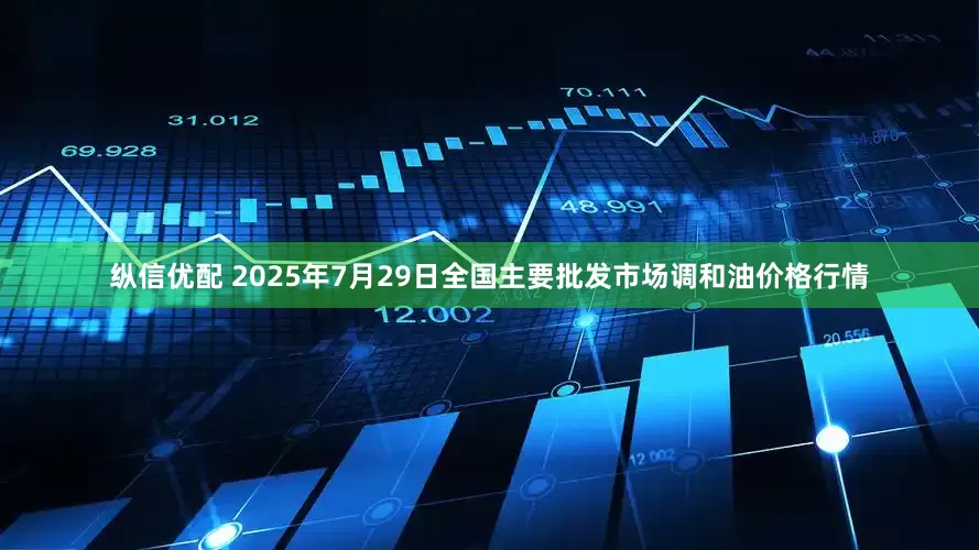 纵信优配 2025年7月29日全国主要批发市场调和油价格行情