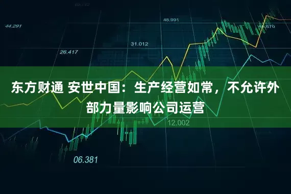 东方财通 安世中国：生产经营如常，不允许外部力量影响公司运营