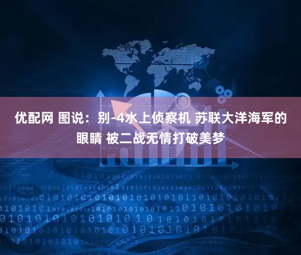 优配网 图说：别-4水上侦察机 苏联大洋海军的眼睛 被二战无情打破美梦