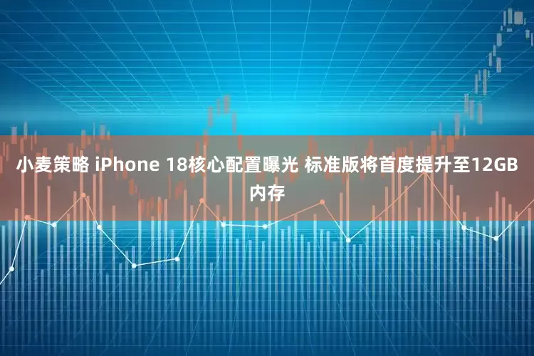 小麦策略 iPhone 18核心配置曝光 标准版将首度提升至12GB内存